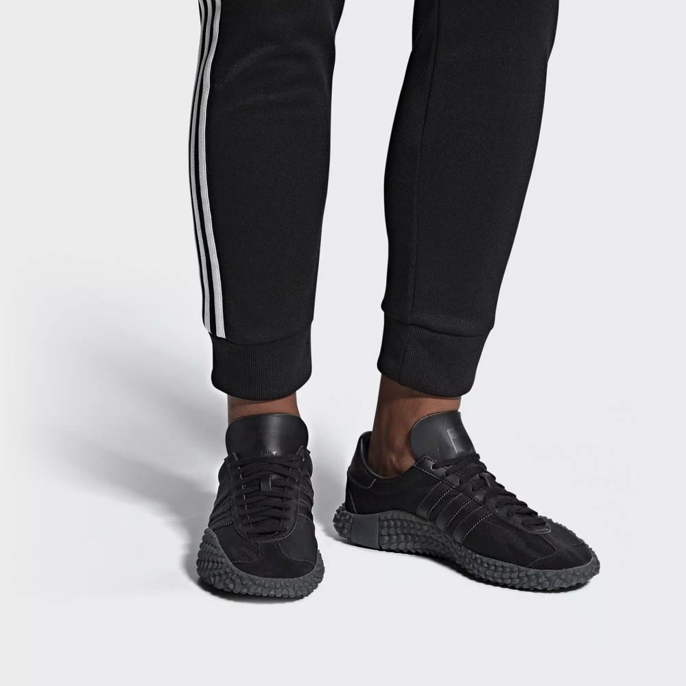 Adidas CountryxKamanda Tenis Negros Para Hombre (MX-80017)